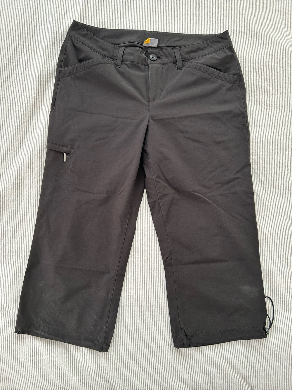 Eddie Bauer Black Capri Performance Pants